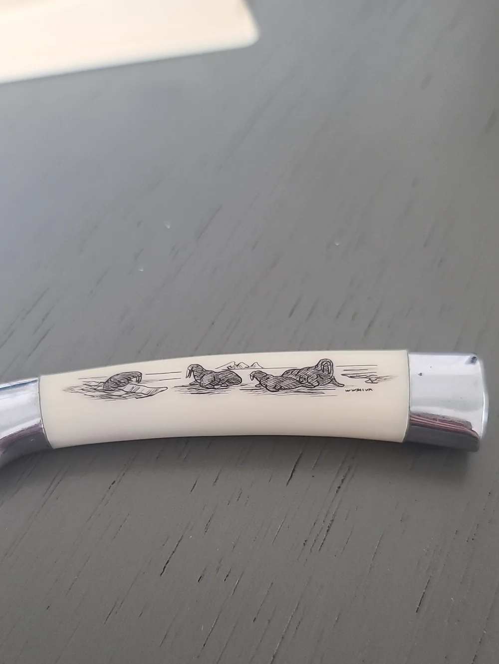 Heidelberg Deluxe Steak Knife Set With Inlaid Handles Set Of 6